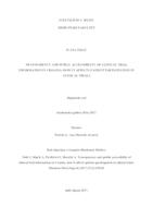 prikaz prve stranice dokumenta Transparency and public accessibility of clinical trial information in Croatia : how it affects patient participation in clinical trials