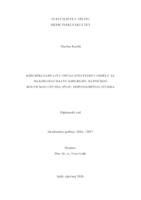 prikaz prve stranice dokumenta Kirurški zahvati u općoj anesteziji u Odjelu za maksilofacijalnu kirurgiju, KBC Split : jednogodišnja studija