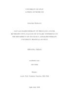 prikaz prve stranice dokumenta Salvage radiotherapy of prostate cancer : retrospective analysis of 10 years’ experience in the Department of oncology and radiotherapy University hospital of Split