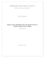 prikaz prve stranice dokumenta Regulacija i optimizacija solarnog sustava pomoću PID i fuzzy logike