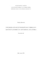 prikaz prve stranice dokumenta Upotreba selektivnih rešetki u ribolovu koćom na području sjevernog Atlantika
