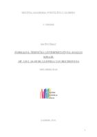 prikaz prve stranice dokumenta Formalna, tehnička i interpretativna analiza sonate op.110 u As-duru Ludwiga van Beethovena