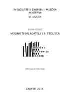 prikaz prve stranice dokumenta Violinisti-skladatelji 19. stoljeća