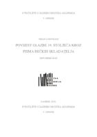 prikaz prve stranice dokumenta Povijest glazbe 19. stoljeća kroz pisma bečkih skladatelja