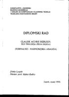 prikaz prve stranice dokumenta Claude Achille Debussy: šest preludija (prva knjiga)