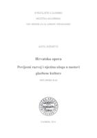 Hrvatska Opera | Nacionalni Repozitorij Završnih I Diplomskih Radova ZIR