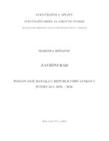 prikaz prve stranice dokumenta POSLOVANJE BANAKA U REPUBLICI HRVATSKOJ U INTERVALU 2010.-2020.