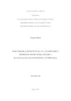 prikaz prve stranice dokumenta Bakterijska rezistencija na antibiotike i doprinos medicinske sestre u racionalizaciji potrošnje antibiotika