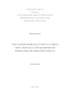 prikaz prve stranice dokumenta Utjecaj pozicioniranja pacijenta na broj i vrstu artefakata kod kombiniranih morfološko-metaboličkih snimanja