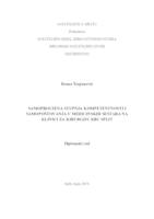 prikaz prve stranice dokumenta Samoprocjena stupnja kompetentnosti i samopoštovanja u medicinskih sestara na Klinici za kirurgiju KBC Split