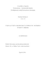 prikaz prve stranice dokumenta Utjecaj uvjeta ekstruzije na fizikalno-kemijska svojstva škroba