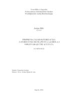 prikaz prve stranice dokumenta Priprema i karakterizacija 3-(ferocenilmetil)penta-2,4-diola i odgovarajućih acetata