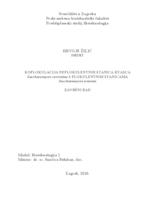 prikaz prve stranice dokumenta Koflokulacija neflokulentnih stanica kvasca Saccharomyces cerevisiae s flokulentnim stanicama Saccharomyces uvarum