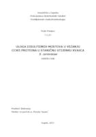 prikaz prve stranice dokumenta Uloga disulfidnih mostova u vezanju Ccw5 proteina u staničnu stijenku kvasca S. cerevisiae