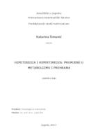 prikaz prve stranice dokumenta Hipotireoza i hipertireoza: promjene u metabolizmu i prehrana