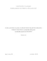 prikaz prve stranice dokumenta Utjecaj izvora ugljika na proizvodnju mliječne kiseline s pomoću bakterija Lactobacillus delbrueckii i Lactobacillus amylovorus DSM 20531T  