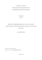 prikaz prve stranice dokumenta Procjena prehrambenog statusa osoba oboljelih od šećerne bolesti tipa II u dnevnoj bolnici