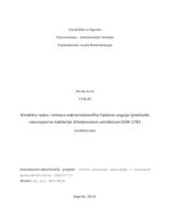 prikaz prve stranice dokumenta Kinetika rasta i sinteza bakterioklorofila tijekom uzgoja ljubičaste nesumporne bakterije Rhodovulum adriaticum DSM 2781