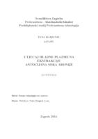 prikaz prve stranice dokumenta Utjecaj hladne plazme na ekstrakciju antocijana soka aronije