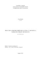 prikaz prve stranice dokumenta Procjena prehrambenih navika u trudnica tijekom i prije trudnoće 