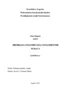prikaz prve stranice dokumenta Prehrana nogometaša i nogometnih sudaca