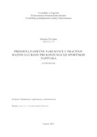 prikaz prve stranice dokumenta Primjena pametne narukvice u praćenju razine glukoze pri konzumaciji sportskih napitaka