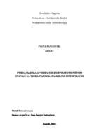 prikaz prve stranice dokumenta Utjecaj sadržaja vode u kolinijevom eutektičnom otapalu na tijek lipazom katalizirane esterifikacije