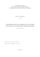 prikaz prve stranice dokumenta Usporedba metoda određivanja ukupnih antocijana u plodovima višnje Maraske