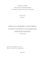 prikaz prve stranice dokumenta Fizikalno-kemijska i senzorska svojstva jogurta s kandiranom korom mandarine