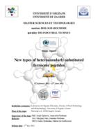 prikaz prve stranice dokumenta New types of heteroannularly substituted ferrocene peptides