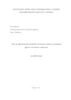 prikaz prve stranice dokumenta Utjecaj sekundarnih metabolita Fusarium solani na patogenu gljivicu Fusarium culmorum