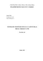 prikaz prve stranice dokumenta TESTIRANJE TEHNIČKIH SUSTAVA U ZAŠTITI BILJA PREMA NORMI EN 13790-II