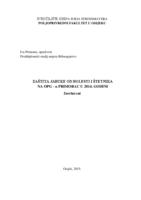 prikaz prve stranice dokumenta ZAŠTITA JABUKE OD BOLESTI I ŠTETNIKA NA OPG - u PRIMORAC U 2014. GODINI.
