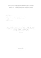prikaz prve stranice dokumenta Prinos i kvaliteta šećerne repe na OPG-u "Lidija Hanžek" u razdoblju od 2015. do 2019. godine