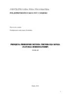 prikaz prve stranice dokumenta Primjena prirodnih metoda treniranja konja (Natural Horsemanship)