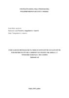 prikaz prve stranice dokumenta UTJECAJ RANE DEFOLIJACIJE NA NEKE KVANTITATIVNE I KVALITATIVNE PARAMETRE KULTIVARA CABARNET SAUVIGNON (Vitis vinifera L.) U VINOGORJU BARANJA U 2013. GODINI