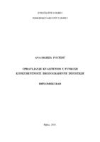 prikaz prve stranice dokumenta Upravljanje kvalitetom u funkciji konkuretnosti brodograđevne industrije