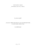 prikaz prve stranice dokumenta Analiza i principi poslovanja konkurentnih logističkih operatora