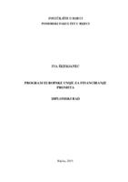 prikaz prve stranice dokumenta Program Europske unije za financiranje prometa