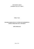 prikaz prve stranice dokumenta Informacijski sustavi u funkciji unaprjeđenja tehnoloških procesa u prometu
