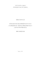 prikaz prve stranice dokumenta Inteligentni transportni sustavi u unapređenju tehnoloških procesa u cestovnom prometu