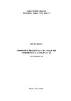 prikaz prve stranice dokumenta Odrednice prometne strategije Republike Hrvatske s obzirom na autocestu A1