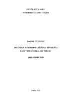 prikaz prve stranice dokumenta Dinamika pomorsko-tržišnog segmenta rasutih i specijalnih tereta