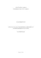 prikaz prve stranice dokumenta Značaj i uloga transporta i prometa u gospodarskim sustavima