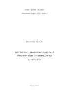 prikaz prve stranice dokumenta Specifičnosti provoznog postupka i dokumentacije u Europskoj uniji