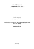prikaz prve stranice dokumenta Opravdanost uvođenja brze gradske željeznice u gradu Rijeci