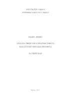 prikaz prve stranice dokumenta Analiza prijevoza opasnih tereta različitim vrstama prometa