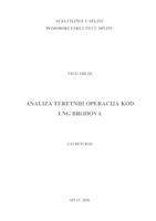 prikaz prve stranice dokumenta Analiza teretnih operacija kod LNG brodova