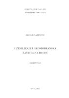 prikaz prve stranice dokumenta Uzemljenje i gromobranska zaštita na brodu