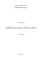 prikaz prve stranice dokumenta Spašavanje ljudskih života na moru